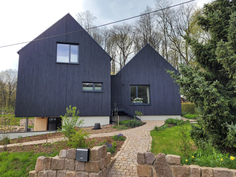 Holzrahmenbau Fassade Zimmerei Holzbau Falkenstein_2